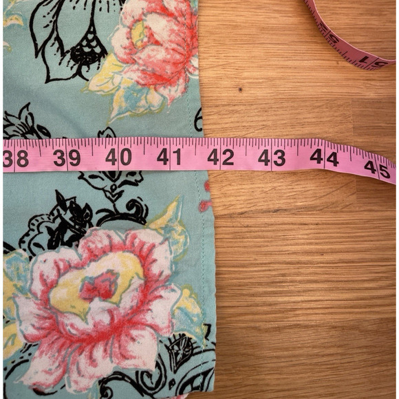 Torrid Challis Dress Plus Size 3 3X Green Floral Skull Print Whimsygoth Pin up - Picture 7 of 7